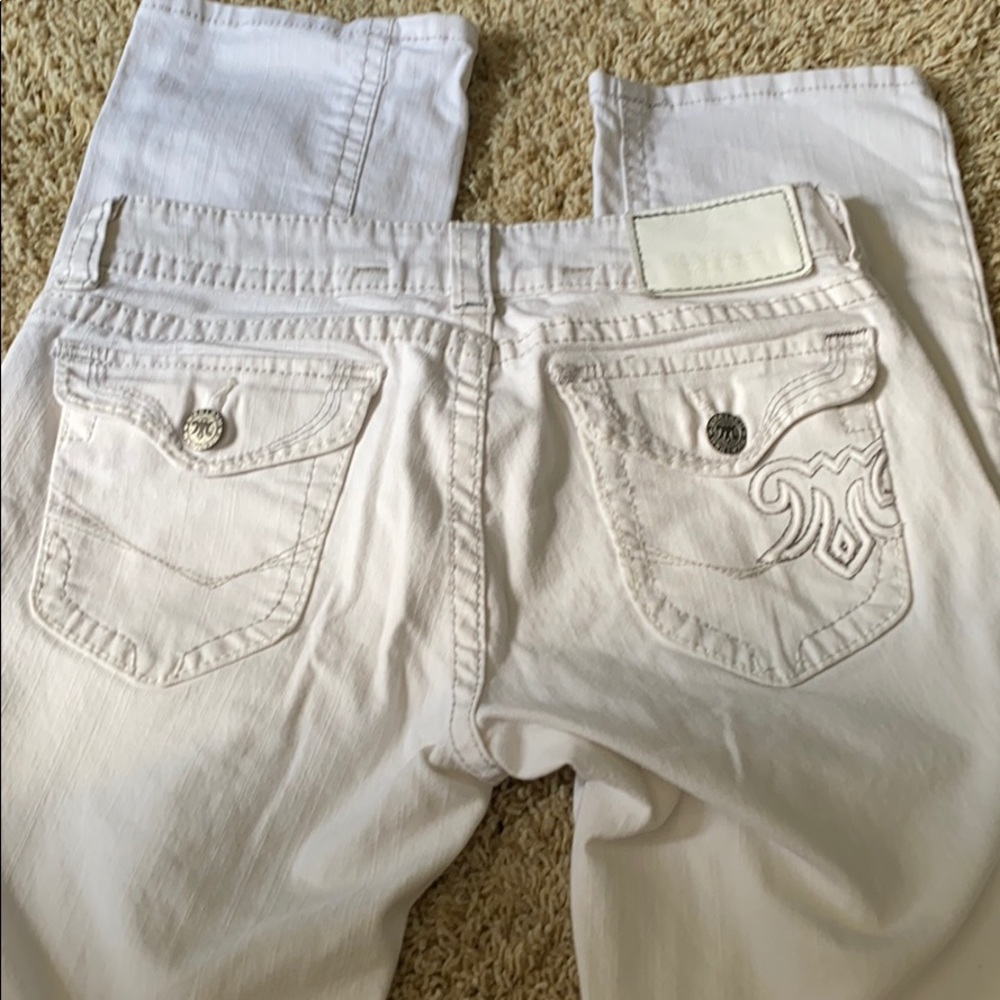 White jeans